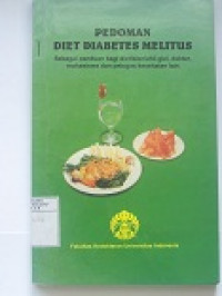 Image of Pedoman Diet Diabetes Melitus