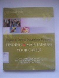 Image of English for General Occupational Purposes : Finding & Maintaining Your Career