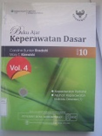 Image of Buku Ajar Keperawatan Dasar Vol.4