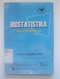 Image of Biostatistika Untuk keperawatan