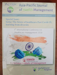 Image of Asia - Pacific Journal Of Health Management