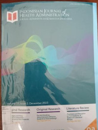 Image of Indonesian Journal Of Health Administration