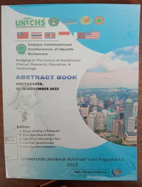 Image of Abstract Book The 2nd Unjaya International Conference Of Health Sciences ( Unichs )