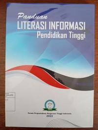 Image of Panduan Literasi Informasi Pendidikan Tinggi