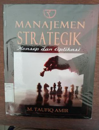 Image of Manajemen Strategik Konsep Dan Aplikasi