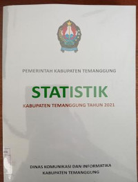 Image of STATISTIK Kabupaten Temanggung Tahun 2021