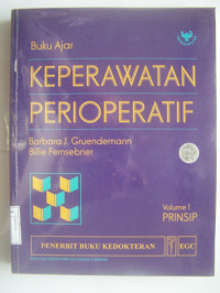Image of Buku Ajar Keperawatan Perioperatif. Volume 1
