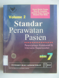 Image of Standar Perawatan Pasien : Perencanaan Kolaboratif & Intervensi Keperawatan  Vol.2