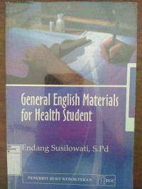Image of General English Materials For Health Student