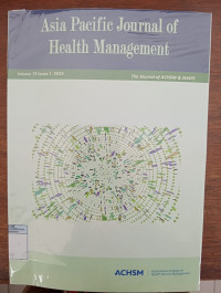 Image of Asia Pacific Journal of Health Management