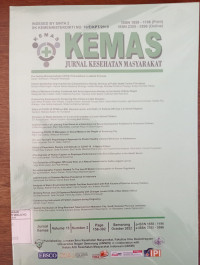 Image of Kemas : Jurnal Kesehatan Masyarakat
